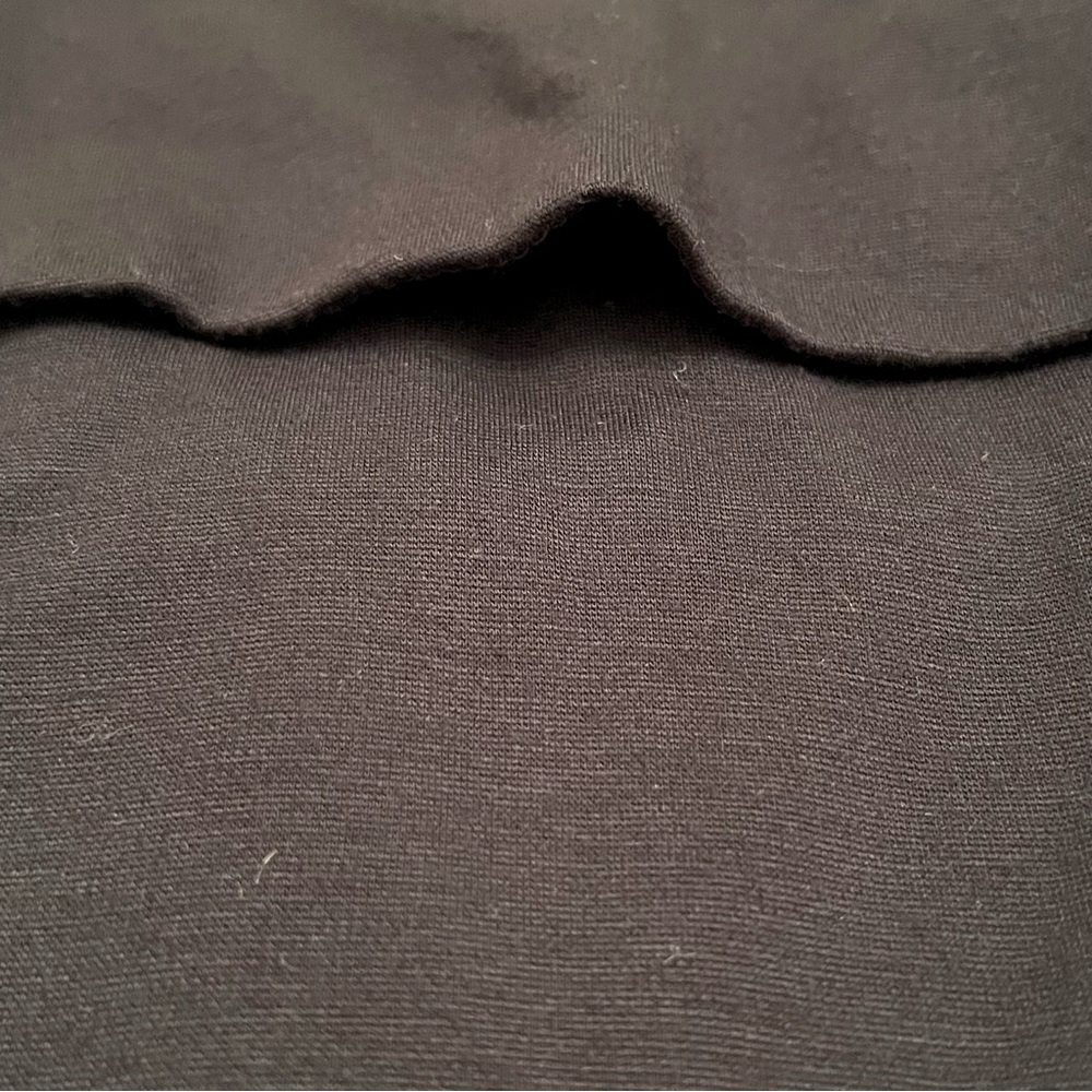 Alice + Olivia Black Thick Stretch Peplum Pencil Skirt - Picture 7 of 10